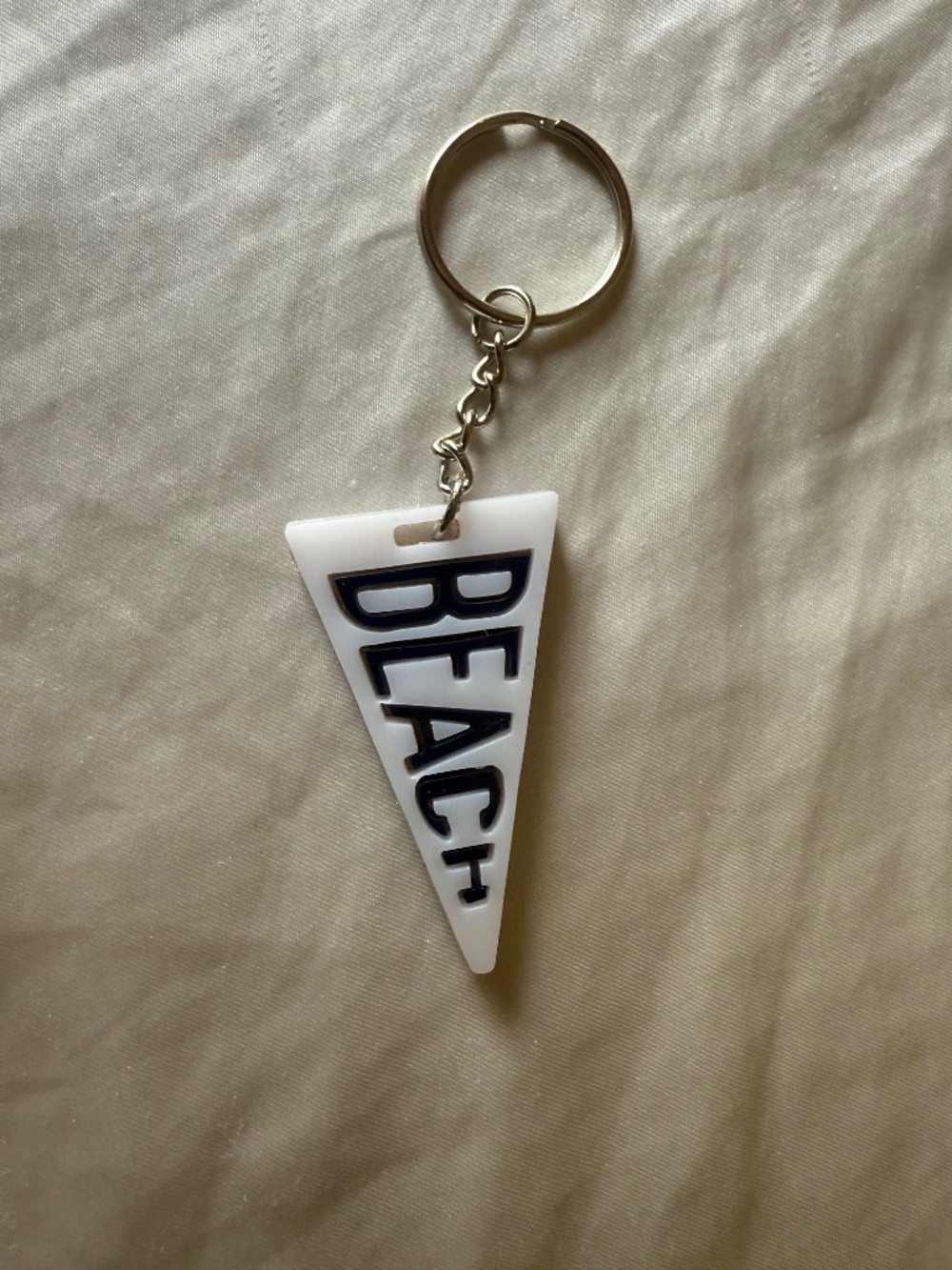 HANDMADE BEACH acrylic keychain